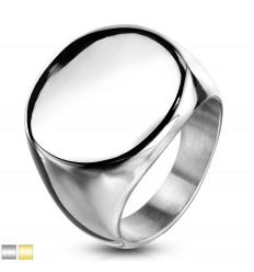 Rund Signet Ring